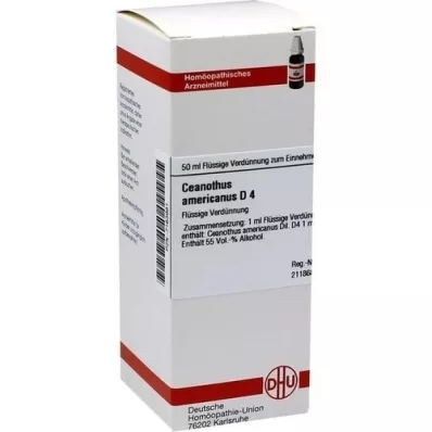 Ceanothus Amer D 4, 50 ml Ceanothus Amer D 4, 50 ml