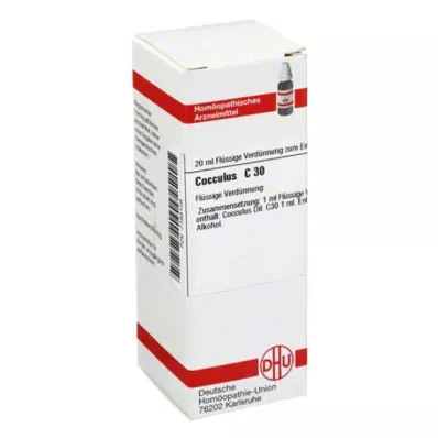 COCCULUS C 30 Fortynning, 20 ml