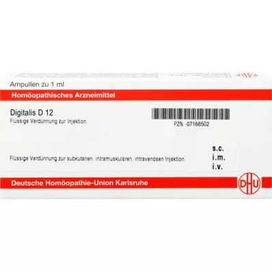 Digitalis d12, 10x1 ml