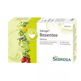 SIDROGA Wellness Base tefilterposer, 20X1,5 g