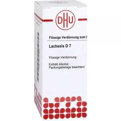 LACHESIS D 7 Fortynning, 20 ml LACHESIS D 7 Fortynning, 20 ml