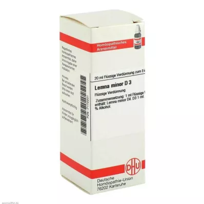 LEMNA mindre D 3 Fortynning, 20 ml LEMNA mindre D 3 Fortynning, 20 ml