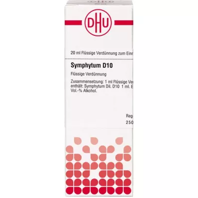 SYMPHYTUM D 10 Fortynning, 20 ml