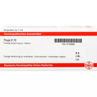 Thuja D10, 10x1 ml