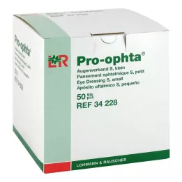PRO-OPHTA Øyebandasje S liten, 50 stk