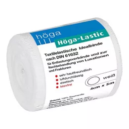 HÖGA-LASTIC Ideell bandasje 4 cmx5 m med cellofan, 1 stk