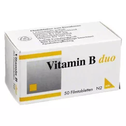 VITAMIN B DUO Filmbelagte tabletter, 50 stk