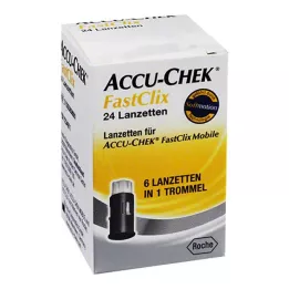 ACCU-CHEK Fastclix Lanzetten, 24 stk
