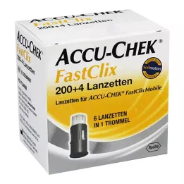 ACCU-CHEK Fastclix Lanzetten, 204 stk
