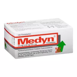 MEDYN Filmdrasjerte tabletter, 100 stk
