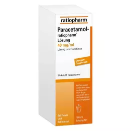PARACETAMOL-ratiopharm-løsning, 100 ml
