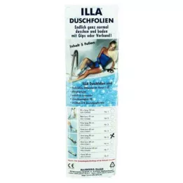 DUSCHFOLIEN Arm Lang 80 cm, 5 stk