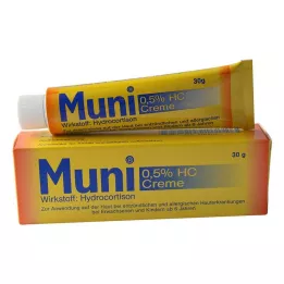 MUNI 0,5 % HC Krem, 30 g