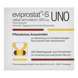 EVIPROSTAT-S sabal serrulatum 320 uno kapsler, 200 stk