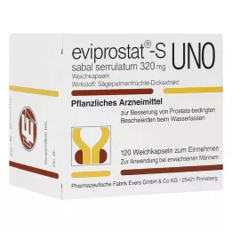 EVIPROSTAT-S sabal serrulatum 320 uno kapsler, 120 stk
