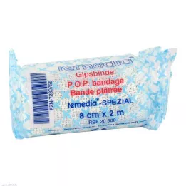 GIPSBINDE Temedia spesial 8 cmx2 m, 1 stk