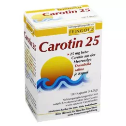CAROTIN 25 Fine Gold Capsules, 100 stk