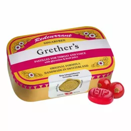 GRETHERS Rips+C-vitamin sukkerfrie pastiller, 110 g