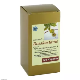 ROSSKASTANIE Kapsler, 120 stk