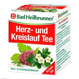 BAD HEILBRUNNER Hjerte og sirkulasjon Te N Fbtl., 8X1,5 g