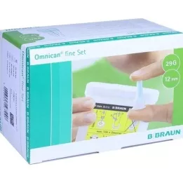 Omnican fint sett pennkanylen 0,33x12 mm A 100st, 1 s