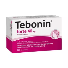 TEBONIN forte 40 mg filmdrasjerte tabletter, 120 stk