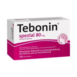 TEBONIN spesielle 80 mg filmdrasjerte tabletter, 120 stk