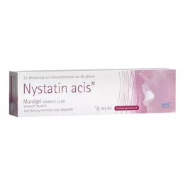 NYSTATIN acis munngelé, 50 g