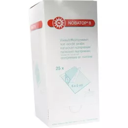 NOBATOP 8 komprimerer 5x5 cm steril, 25x5 stk