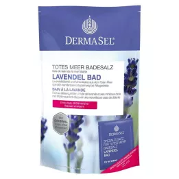 DERMASEL Dødehavsbadsalt+lavendel SPA, 1 P