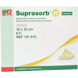 Suprasorb H Hydrocolloid Association Standard 10x10 cm, 8 stk