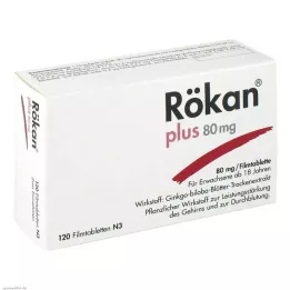 RÖKAN Pluss 80 mg filmdrasjerte tabletter, 120 stk