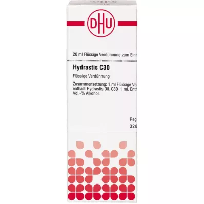 HYDRASTIS C 30 Fortynning, 20 ml