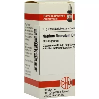NATRIUM FLUORATUM D 6 Globuli, 10 g NATRIUM FLUORATUM D 6 Globuli, 10 g