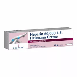 HEPARIN 60.000 Heumann-krem, 40 g