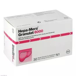HEPA MERZ Granulat 6000 poser, 30 stk