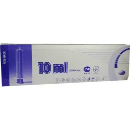 Sprøyter 10 ml Luer, 2 deler, 100 stk