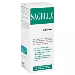 SAGELLA aktiv intimvaskekrem, 250 ml