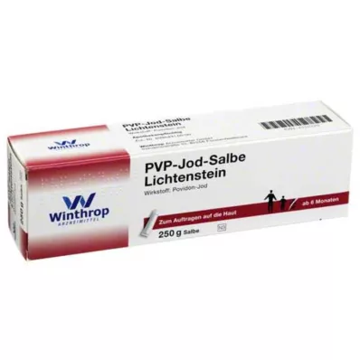 PVP JOD Lichtenstein salve, 250 g PVP JOD Lichtenstein salve, 250 g