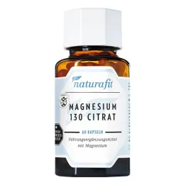 Naturafit Magnesium 130 Citr kapsler, 60 stk