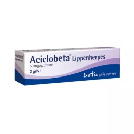 ACICLOBETA Forkjølelseskrem, 2 g