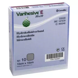 VARIHESIVE E 10x10 cm HKV hydroaktiv, 10 stk