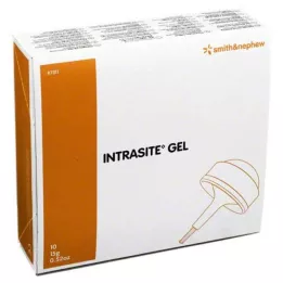 INTRASITE Gel Hydrogel sårrens, 10X15 g