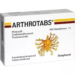 ARTHROTABS Filmdrasjerte tabletter, 100 stk