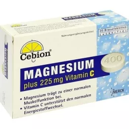 CEBION Plus magnesium 400 Effervescent tabletter, 20 stk