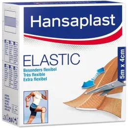 HANSAPLAST Elastisk gips 4 cmx5 m, 1 stk