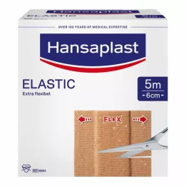 HANSAPLAST Elastisk gips 6 cmx5 m, 1 stk