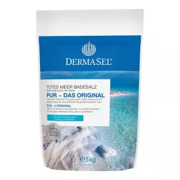 DERMASEL Dødehavsbadsalt rent, 5 kg