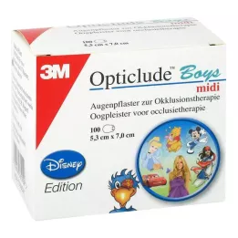 OPTICLUDE 3M Disney Boys Midi 2538MDPB-100, 100 stk