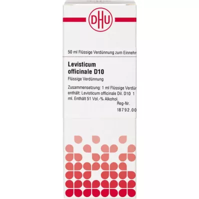 Levisticum av D10, 50 ml Levisticum av D10, 50 ml